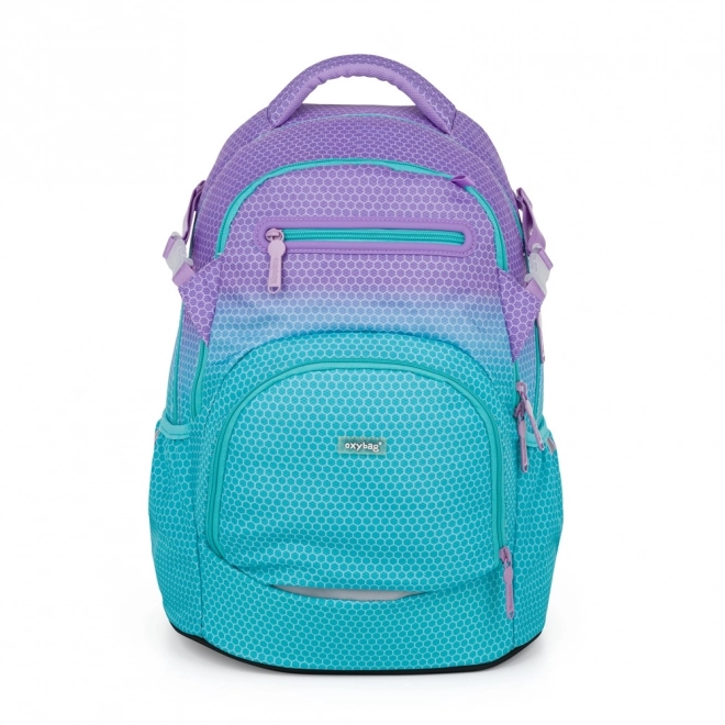 Schoolrugzak OXY Ombre Blauw- roze
