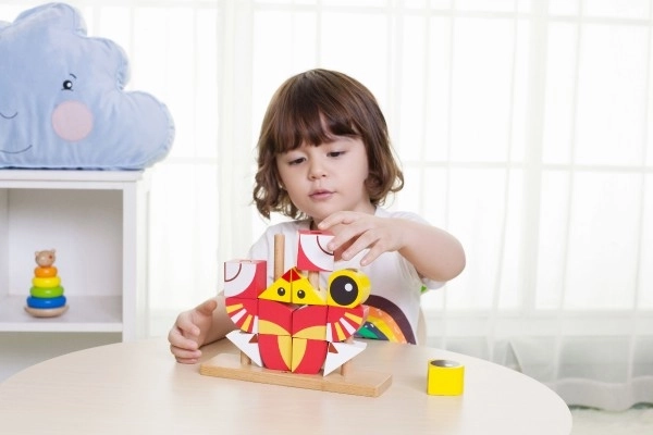 Houten puzzel - Leeuw