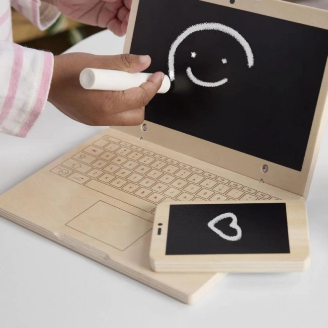 Fisher-Price houten thuiswerkset voor kinderen (9-delig)