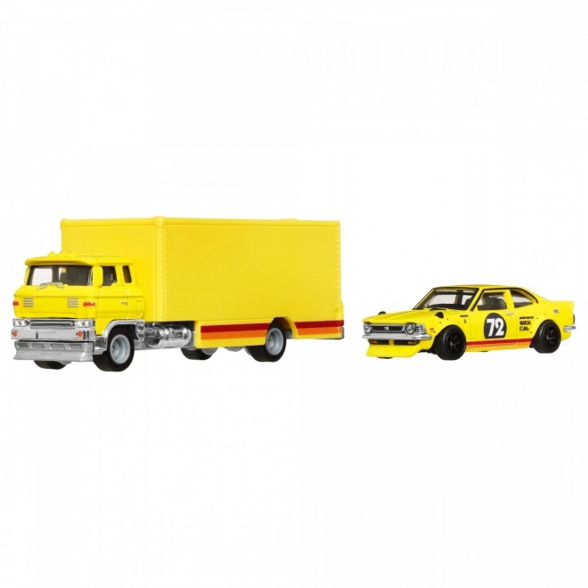 Set voertuigen 50e verjaardag door Hot Wheels en Toyota Corolla