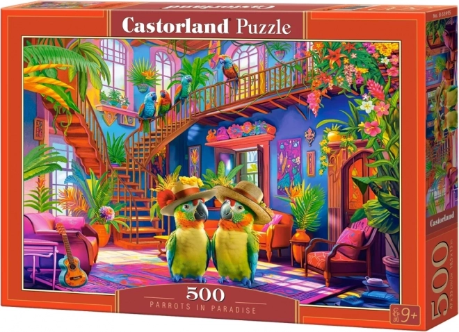Puzzel Papegaaien in het Paradijs