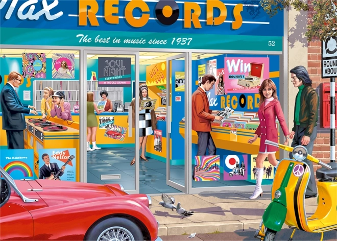 Puzzel Muziekwinkel 1000 stukjes