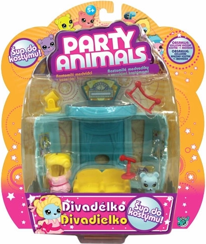 Party Animals speelset voor beertjes