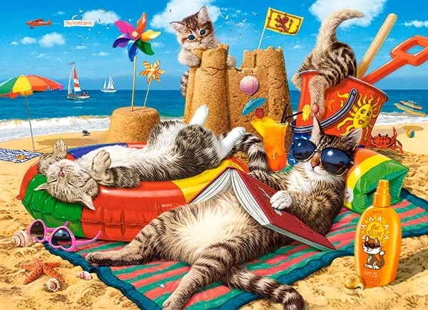 Puzzel Zomervibraties 300 Stukjes