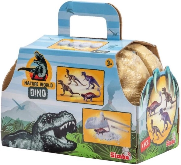 Set voor het opgraven van dinosauruseieren