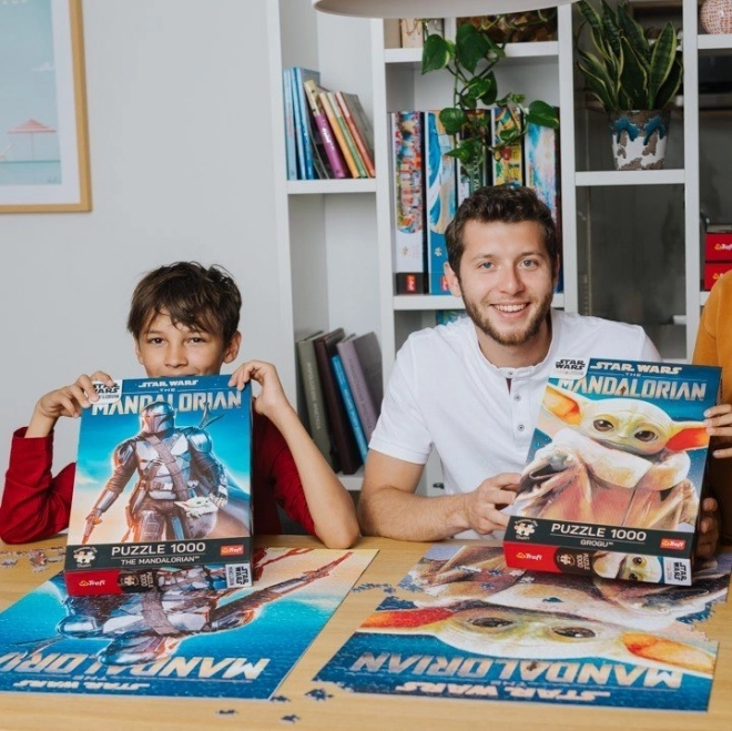 TREFL Puzzel Premium Plus Star Wars: Mandalorian - Grogu 1000 stukjes
