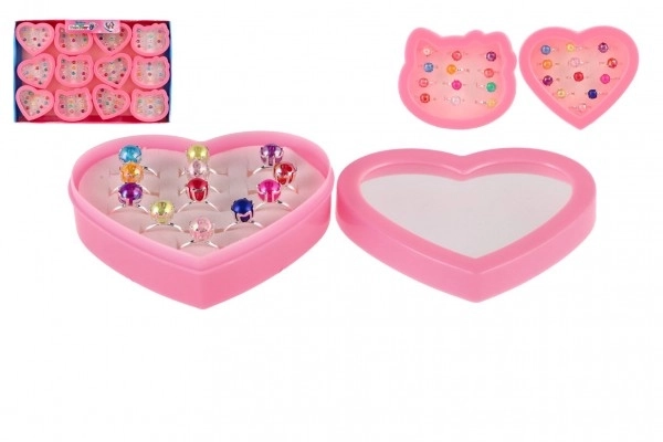 Ringen met parel voor kleine prinsesjes