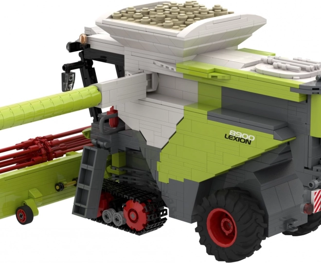 Bouwpakket Brixies Plus Claas Lexion 8900 Terra Trac met aanhanger