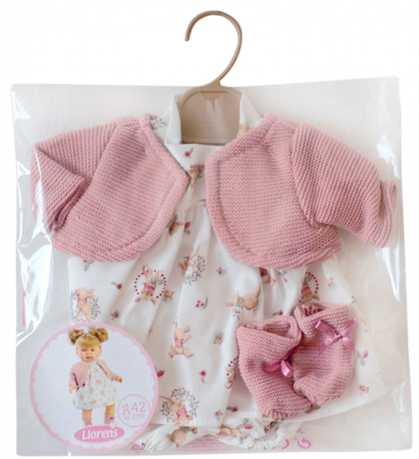 Kleding voor pop Llorens 42 cm