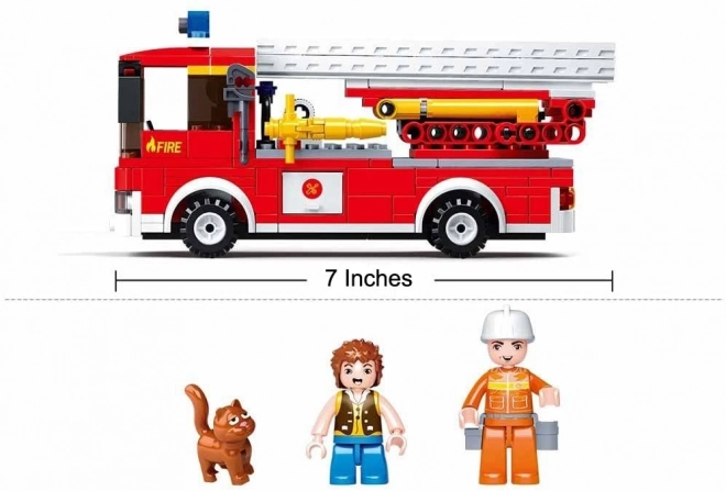 Sluban Hasiči M38-B0625 Brandweerwagen met Ladder