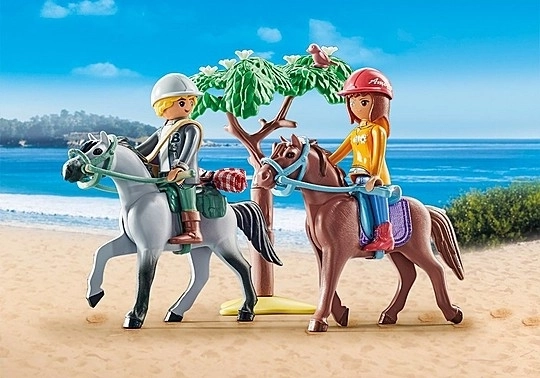 Figurenset paarden 71470 Strandrit met Amelie en Ben