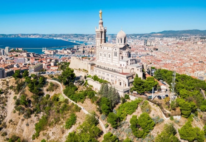 Puzzel Basiliek Notre-Dame de la Garde 1000 stukjes