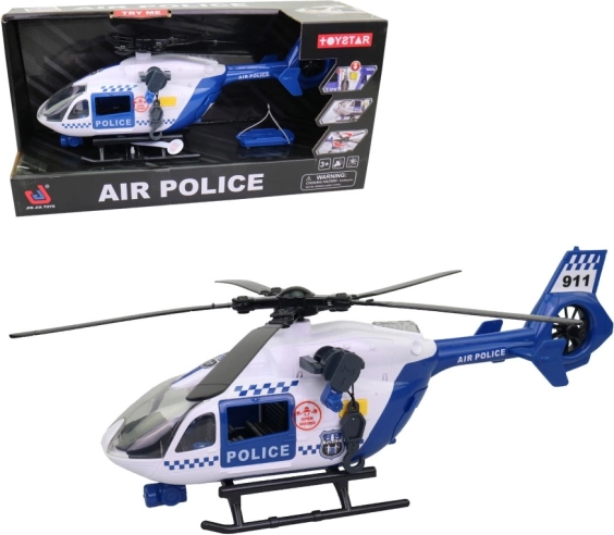 Politieke helikopter op batterijen