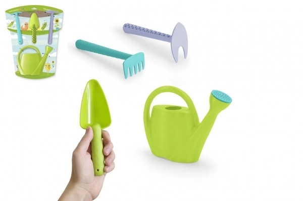 Kinder plastic tuingereedschap set 4 stuks