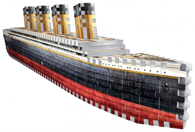 3D puzzel Titanic van Wrebbit, 440 stukjes