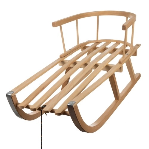 Houten slee Kruzzel 25217