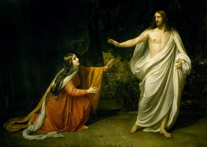 Puzzel Openbaring van Christus aan Maria Magdalena 1000 stukjes