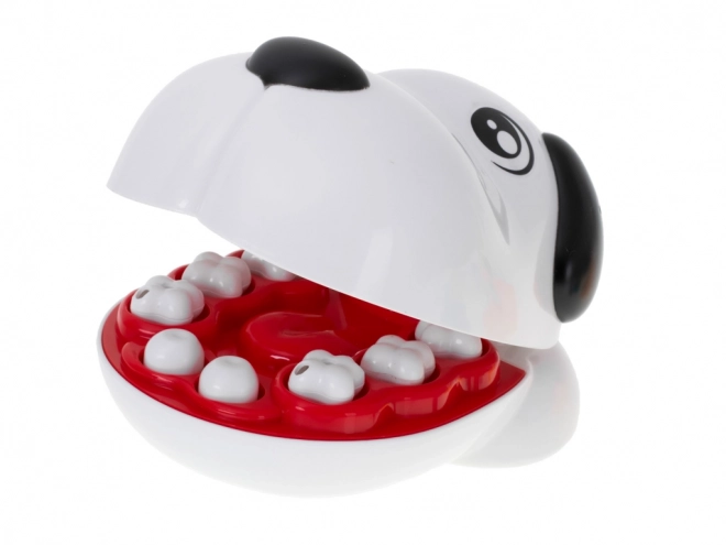 Hond bij de tandarts, genees de tand