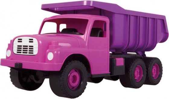 Tatra 148 plastic vrachtwagen 72 cm – oranje – Roze