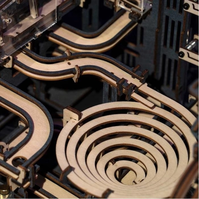 Knikkerbaan Night City - 3D houten bouwpakket