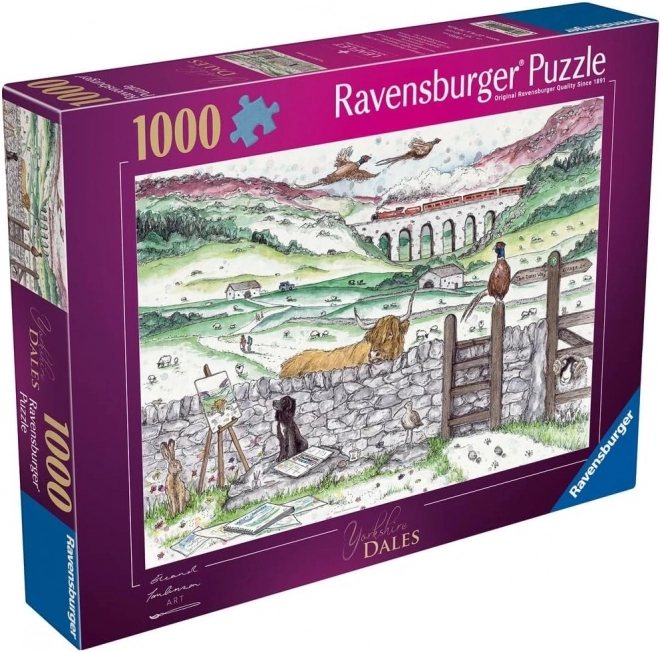 Ravensburger puzzel Leven in Yorkshire 1000 stukjes