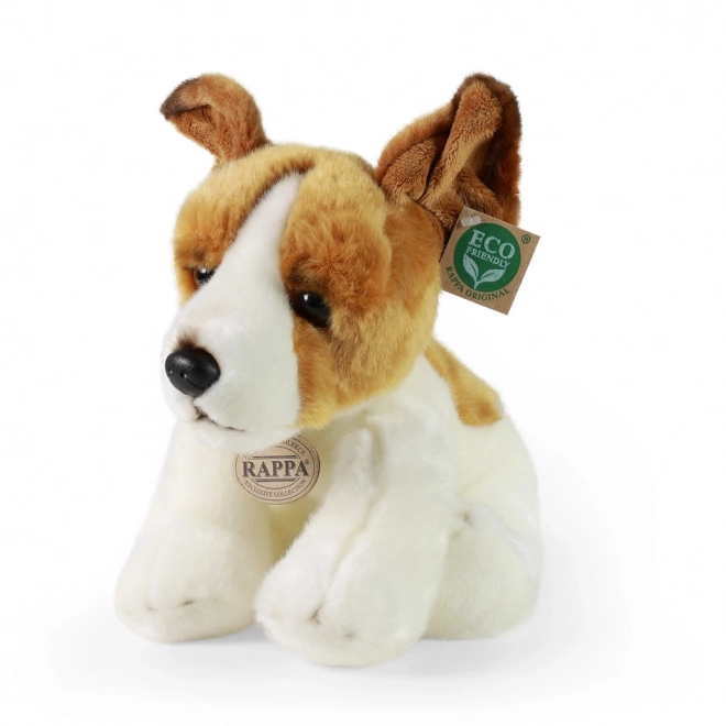 Pluchen hond jack russell terriër zittend 30 cm ECO-VRIENDELIJK