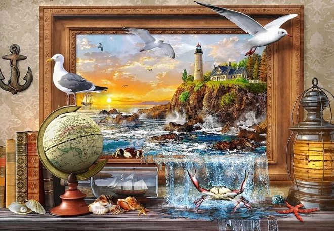 Puzzel 1000 stukjes Zee-tijd
