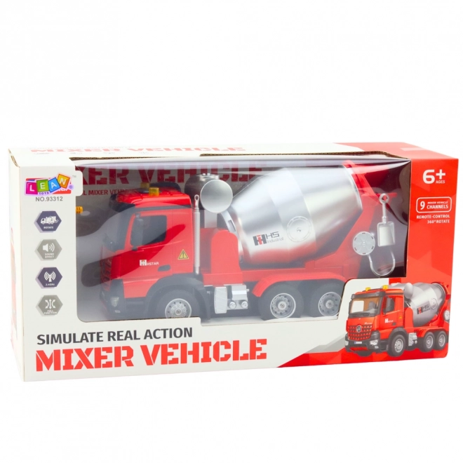 Op afstand bestuurbare bouwmixer RC