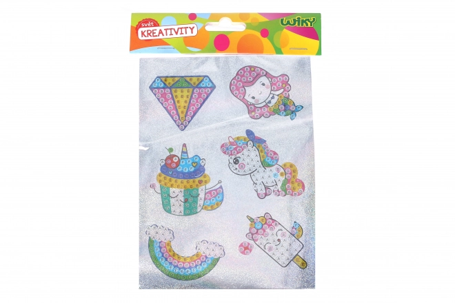 Creatieve set Diamant stickers met steentjes