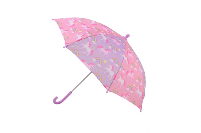 Regenboogparaplu met eenhoorn