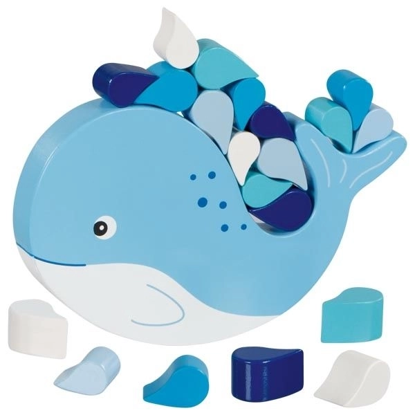 Balancerende walvis arcade-spel