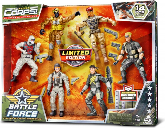 The Corps! Soldaat 6 beweegbare figuren 10,5 cm