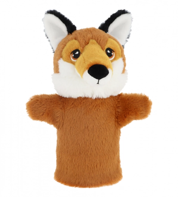 Keel Toys SE3077-4 Keeleco Vos - eco pluchen handpop 27 cm