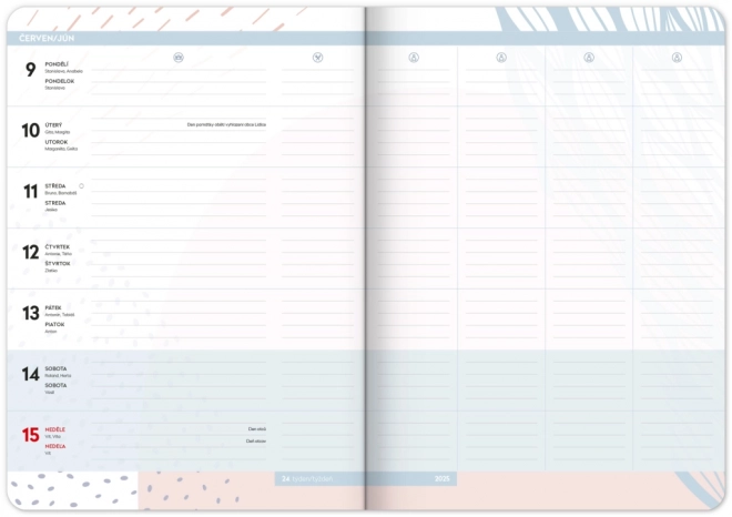 NOTIQUE Familie Agenda – assistent voor alle ouders 2025, 15 x 21 cm