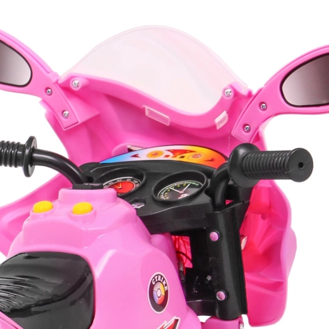 Trike BJX-088 elektrische motorfiets + geluiden + lichten – Roze