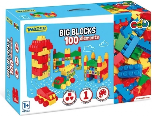Grote blokken 100 stuks