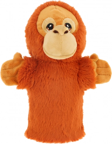 Keeleco orangoetan eco pluchen handpop 27 cm
