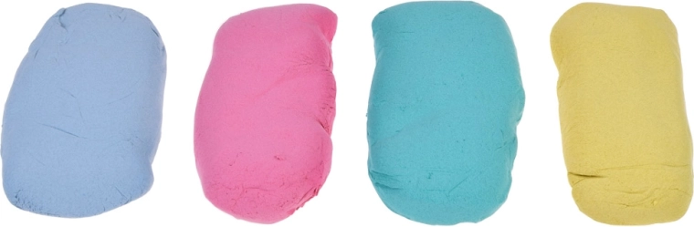 Vier opvallende kleuren en kauwgomgeur