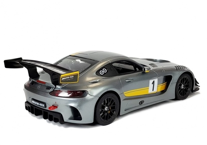 R/C auto Mercedes-AMG GT3 Rastar 1:14 grijs op afstand bestuurd