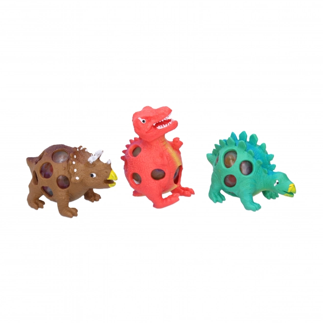 Dinosaurus knijpspeeltje 9 cm