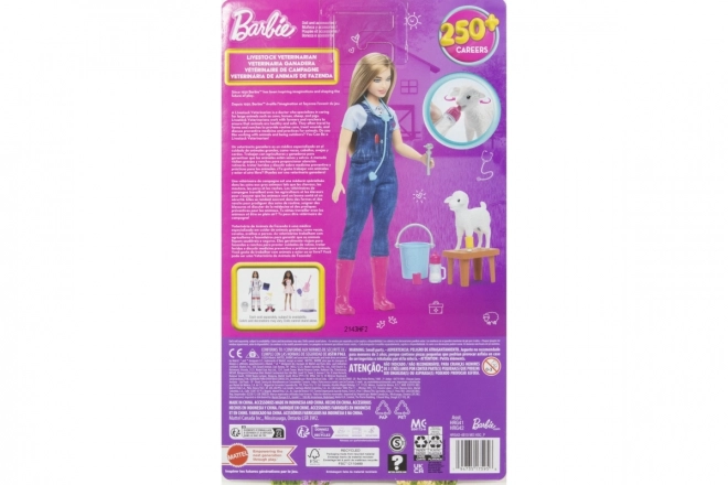 Barbie carrière - dierenarts op de boerderij