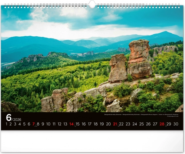 Wandkalender Landschappen 2026