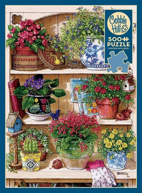 Puzzel Bloemkast 500 stukjes Cobb Hill