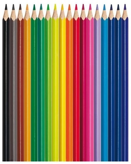 MAPED Driehoekige Kleurpotloden Color'Peps 18 stuks