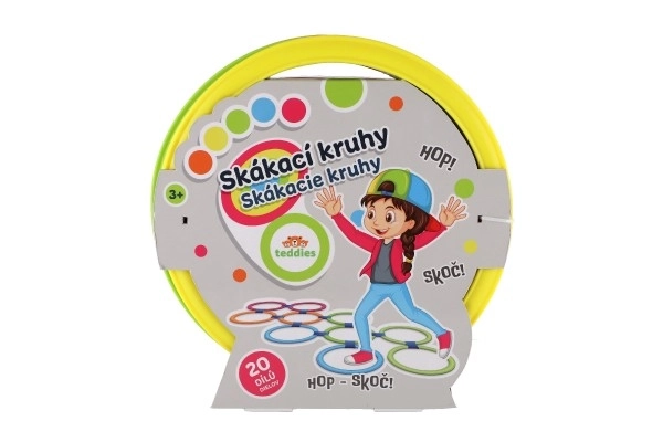 Kleurrijke springringen voor kinderen en volwassenen