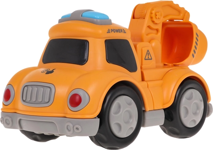 Beweegbare arm en schep