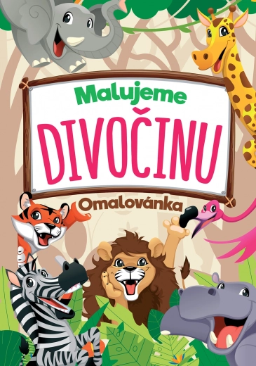 We schilderen de wildernis – kleurboek voor kinderen FONI book
