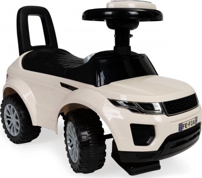 ECOTOYS Loopauto met melodieën wit