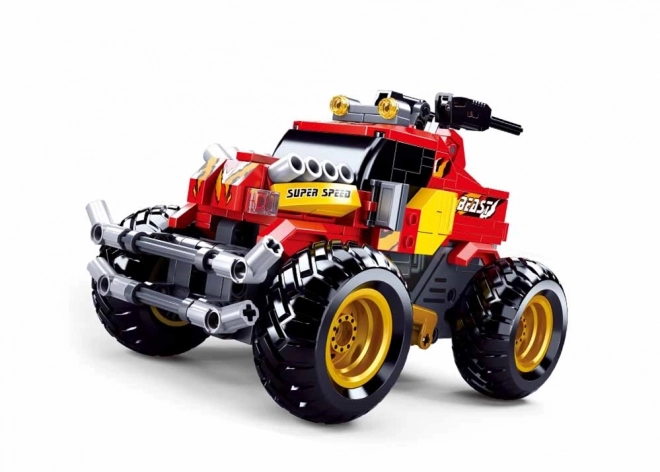 Sluban Power Bricks RC off-road rood met afstandsbediening