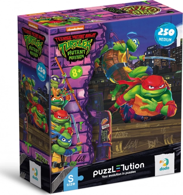 DODO Puzzel Ninja Schildpadden: Leonardo en Rafaelo 250 stukken